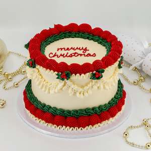 Cakes: Vintage Christmas Cake