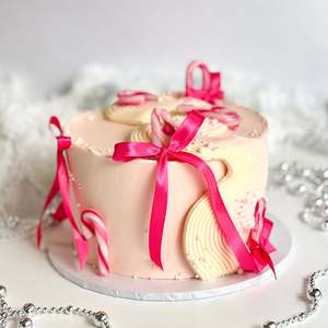 Christmas Candy Cane Cake '25
