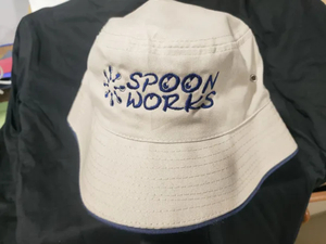 Spoonworks Base Line Logo Bucket Hat