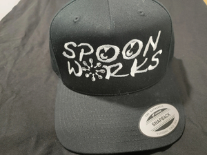 Products: Spoonworks Original Logo Hat (Black/White Logo)