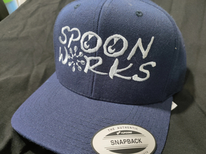Products: Spoonworks Original Logo Hat (Navy/Silver Logo)