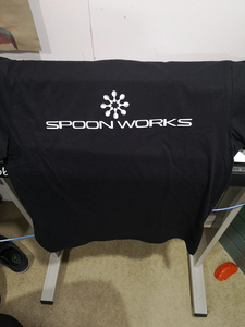 Clothing: Spoonworks Plain Shot T-Shirt (Black)