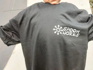 Spoonworks Base Line T-Shirts (Black – Small Logo)