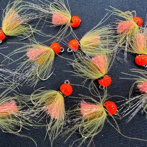 Jig Hook Flies Czech Em Out: Always Borderline - Sunny Side Up