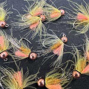 Jig Hook Flies Czech Em Out: Always Borderline - Copperstone