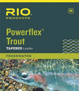Leaders Sink Tips: RIO Powerflex Knotless 9ft Tapered Leader