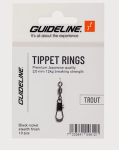 Nylon Tippet: Guideline Tippet Rings 2mm/12kg