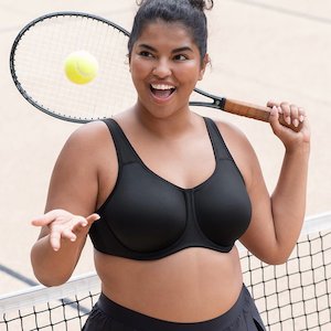 Normal: Simone Underwire High Support Sports Bra C-FF Cups