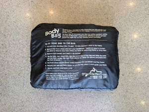 Black Ground Effect Bike Travel Bag