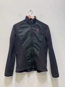 Clothing And Accessories: Black Adidas Fleece Jacket, S