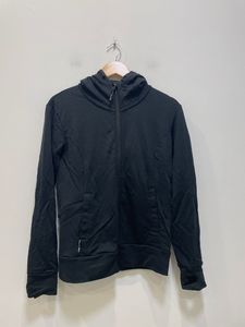 Clothing And Accessories: Black Mons Royale Merino Hoodie, S