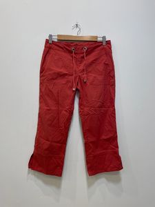 Red prAna Cropped Pants, XS