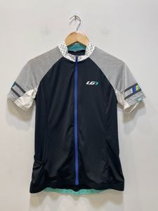 Black Louis Garneau Cycling Jersey, M