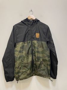 Cycling: Black Commencal Camo Windbreaker, Men's Small