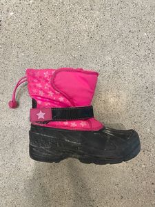 Pink Athletech Kids Snow Boots, EU 33-34