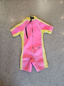Pink Body Glove Shorty Wetsuit, 6 years
