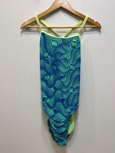 Blue/Green Nike One piece swimsuit