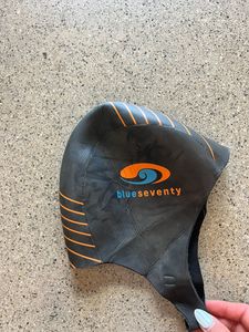 Water Sports: Black Blueseventy Neoprene Swim Hood, One Size