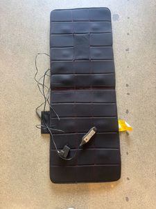 Other Sports: Black HoMedics Massage Mat with Heat, One Size