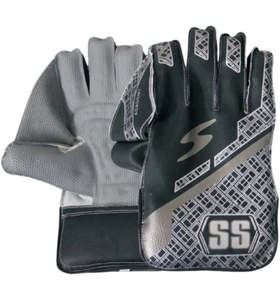 Cricket WicketKeeping Gloves SS TrainingGear Academy Protection Grip: SS Ton Academy Wicket Keeping Gloves