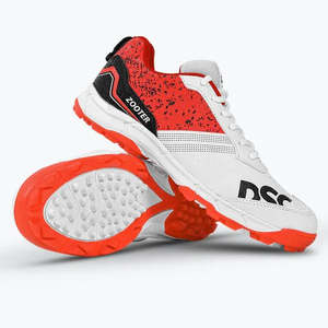 Cricket Shoes: DSC Zooter Red Rubber Sole Cricket Shoes