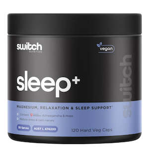 Switch Nutrition: Switch Nutrition Sleep+ Caps