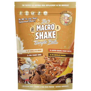 Macro Mike: Macro Mike Macro Shake Meal Replacement 8xSample Pack