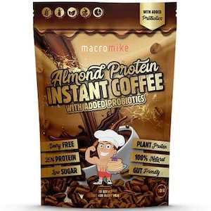 Macro Mike: Macro Mike Almond Protein Instant Coffee