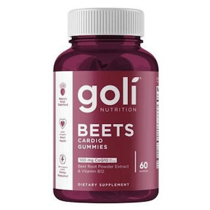 Goli: Goli Beets Cardio CoQ10 Gummies