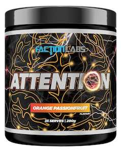 Faction Labs: Faction Labs Attention Pre-Workout