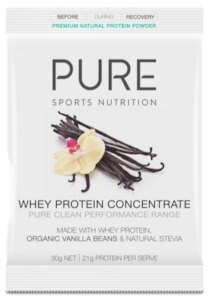 Pure Sports Nutrition: PURE Whey Protein Powder Travel Sachets