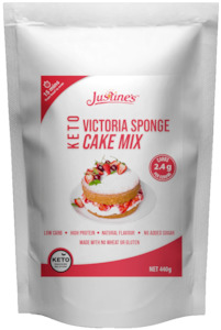Justine's Keto Victoria Sponge Cake Mix