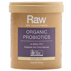 Raw Real Food Nutrients Organic Probiotics Powder