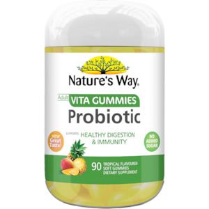 Nature's Way Adult Vita Gummies Probiotic 90s