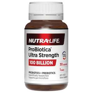 Probiotics: NutraLife ProBiotica Ultra Strength 100 Billion
