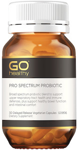 Probiotics: GO Healthy Pro Spectrum Probiotic Delayed Release Capsules