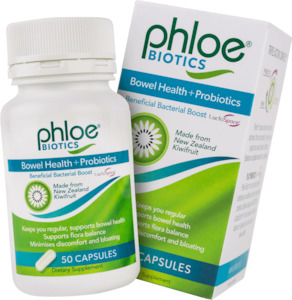 Phloe Biotics Bowel Health + Probiotics Capules