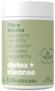 Probiotics: Lifestream Fibre Biotics - 100 Capsules