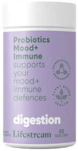 Lifestream Probiotics Mood + Immune - 60 Capsules