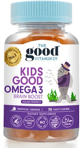The Good Vitamin Co: The Good Vitamin Co Kids Good Omega 3 Supplements - Vegan Friendly