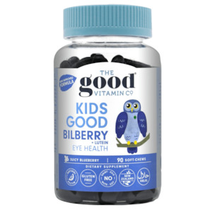 The Good Vitamin Co Kids Good Bilberry + Lutein Eye Health