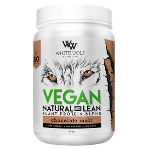 White Wolf Natural & Lean Vegan Plant Protein 900g