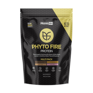 Pranaon: Pranaon Phyto Fire - Vegan Fat Burning Protein Multi Pack 160g - 4 x 40g