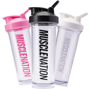Muscle Nation: Muscle Nation Clear 700ml Shaker *Gift*
