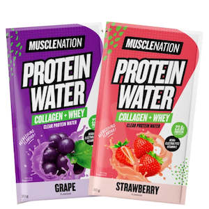Muscle Nation: 2x Muscle Nation Protein Water Samples (Random Flavour) *Gift*