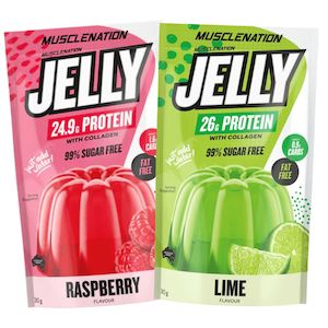Muscle Nation: 2x Muscle Nation Protein Jelly + Collagen Sachets (Random Flavour) *Gift*