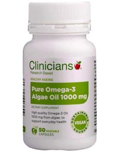 Clinicians Pure Omega-3 from Algae Oil