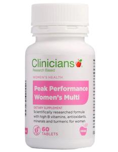 Clinicians: Clinicians Peak Performance Women's Multi Vitamin