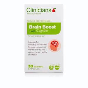 Clinicians: Clinicians Brain Boost With Cognizin