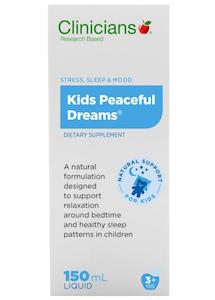 Clinicians Kids Peaceful Dreams